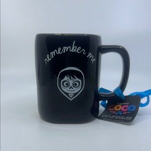 Rae Dunn Disney Pixar Coco Black Color Changing Mug